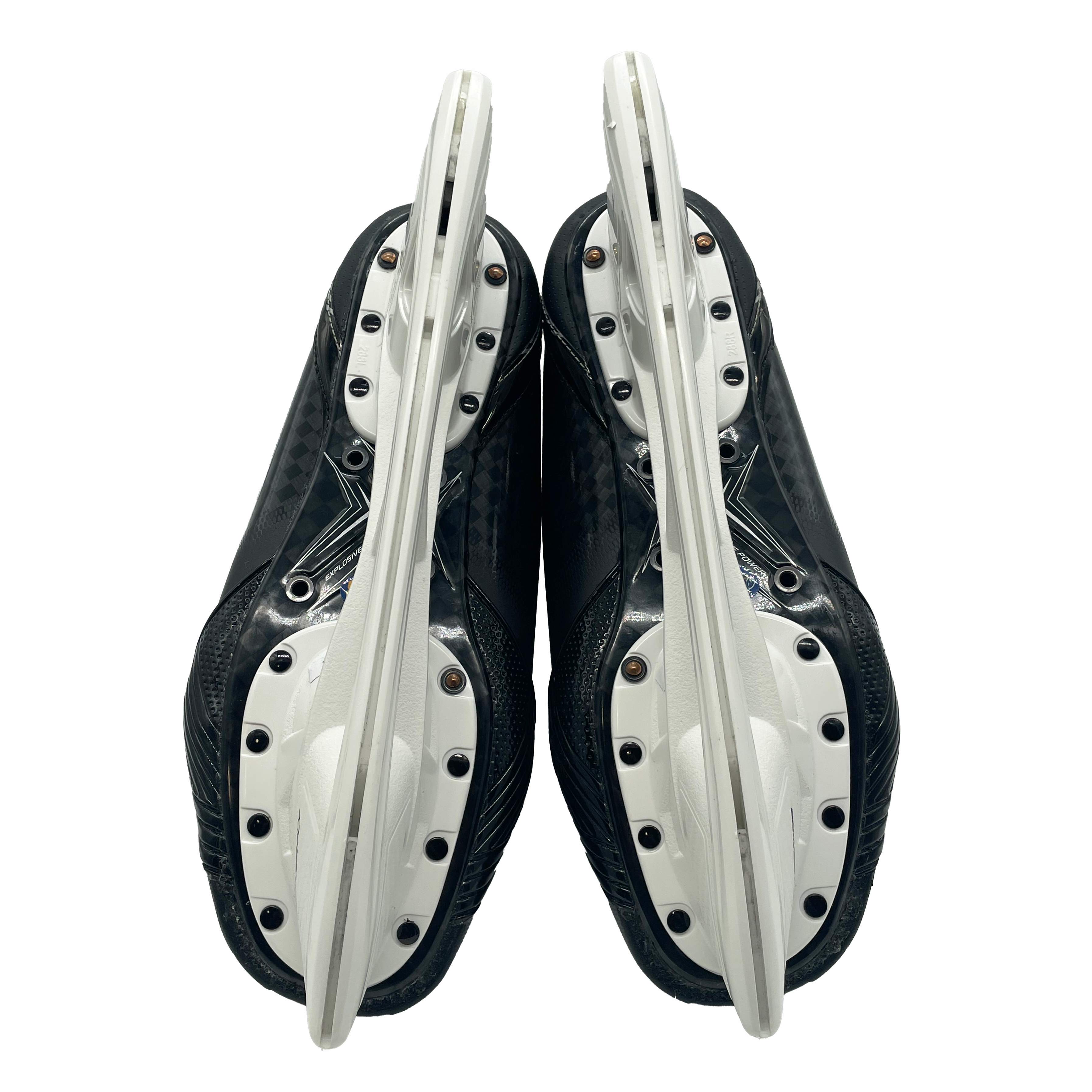 Patins de hockey Bauer Supreme Shadow Pro Stock – Taille 10E (bleu)